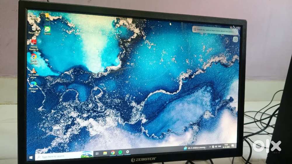 Cpu, keyboard, mouse, monitor