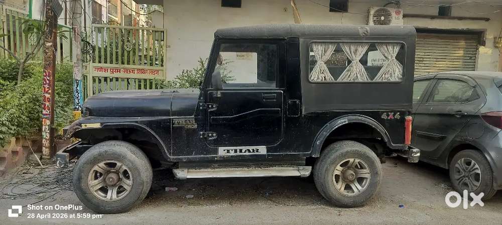 Mahindra Thar Manual Black Colour Modified  With Ac