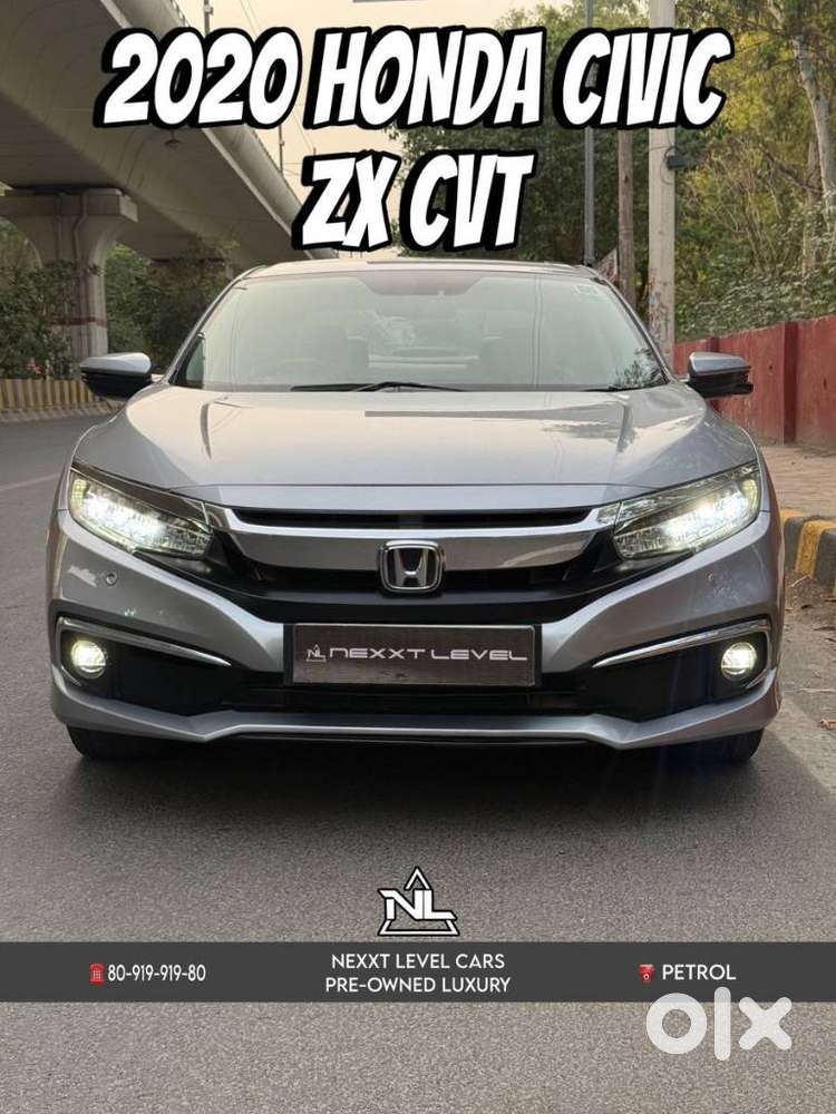 Honda Civic Zx Cvt I-vtec, 2020, Petrol