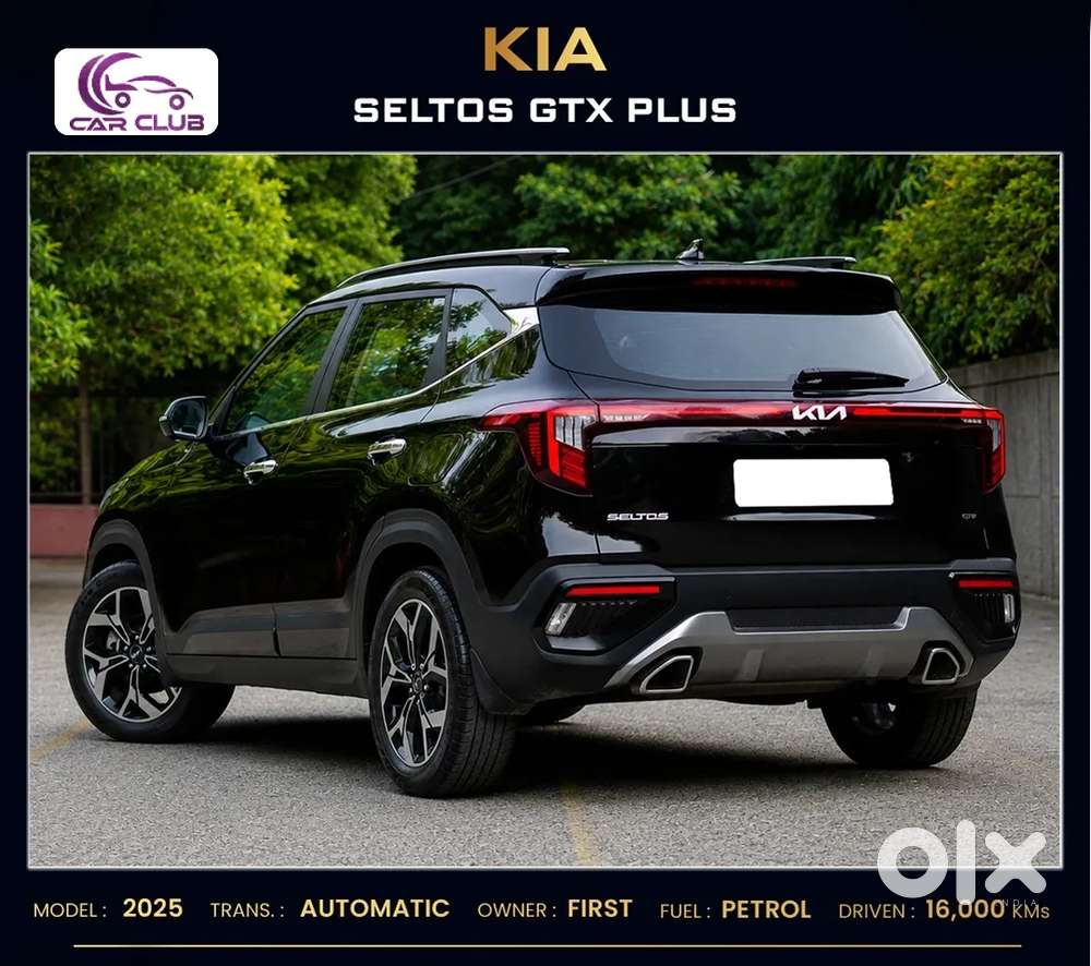 Kia Seltos Gtx Plus 1.5 Turbo Petrol Dct, 2025, Petrol