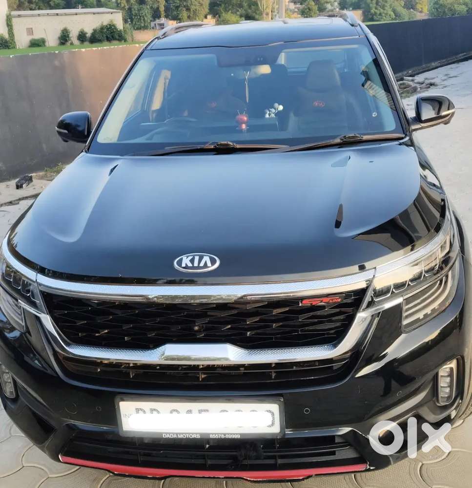 Kia Seltos 2021 Automatic Diesel Black Beauty Well Maintained