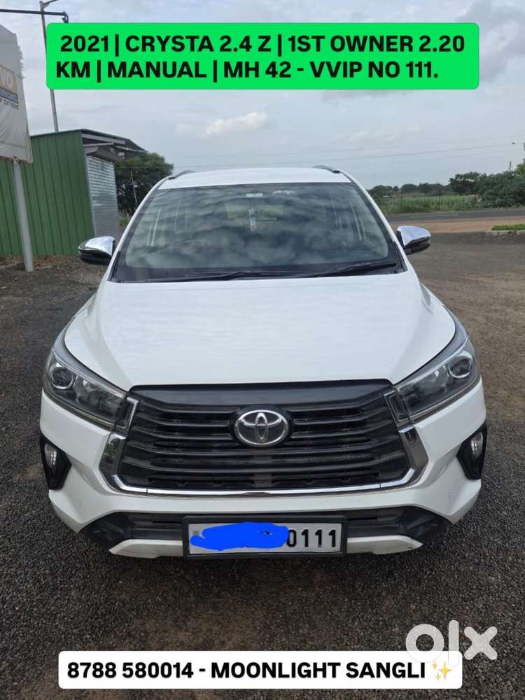 Toyota Innova Crysta [2020-ongoing] 2.4 Zx 7 Str, 2021, Diesel