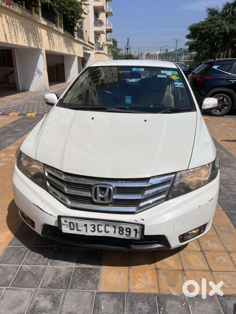 White Honda City Ibtec 2013 Model Single Driven First Owner