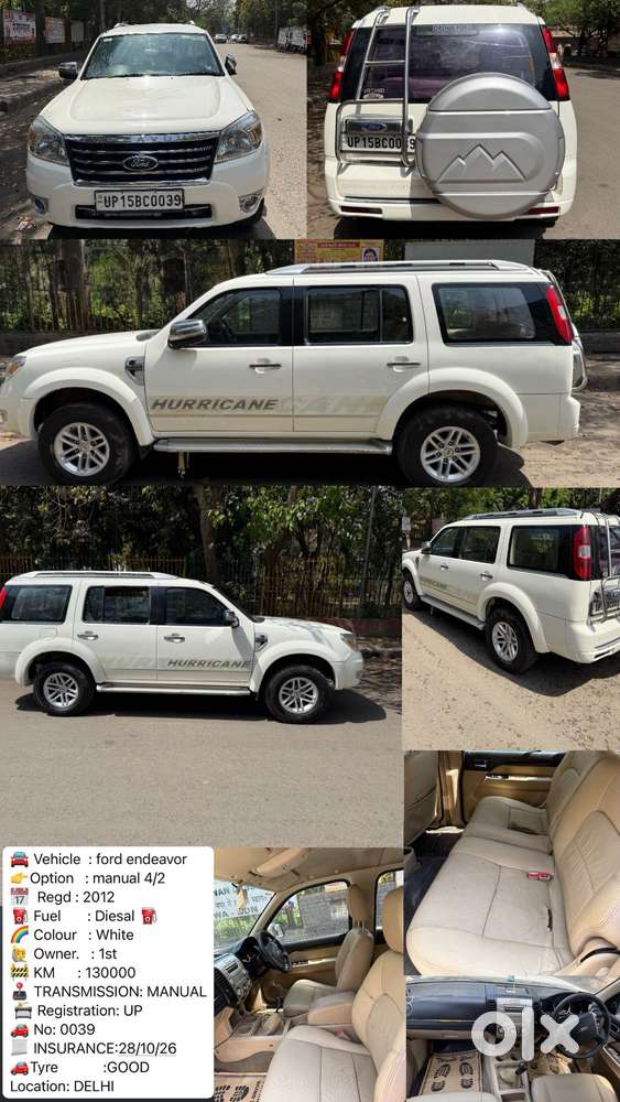 Ford Endeavour 2.2 Trend At 4x2, 2012, Diesel