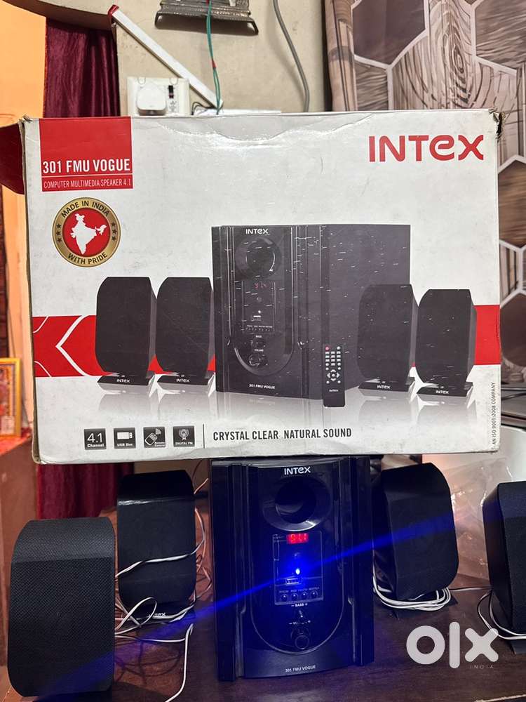Home Theatre Intex 301 N Fmu Multimedia Speaker Intex Home Theatre