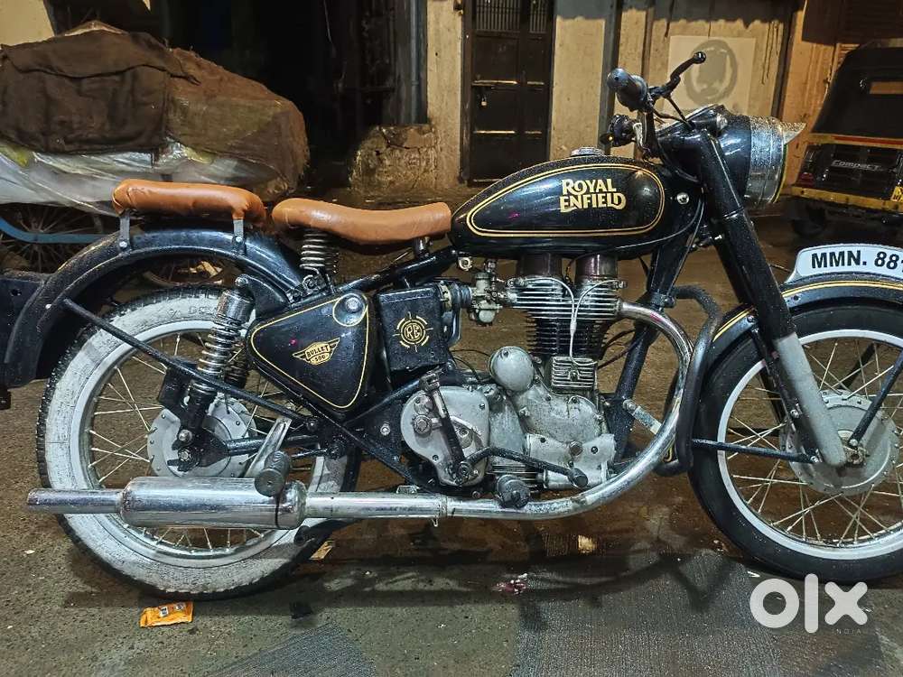 Painting Old Bullet Restoration Cost Royal Enfield Bullet 350