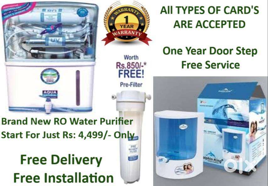 Brand New RO Water Purifier Start For Just Rs 4,499 Only