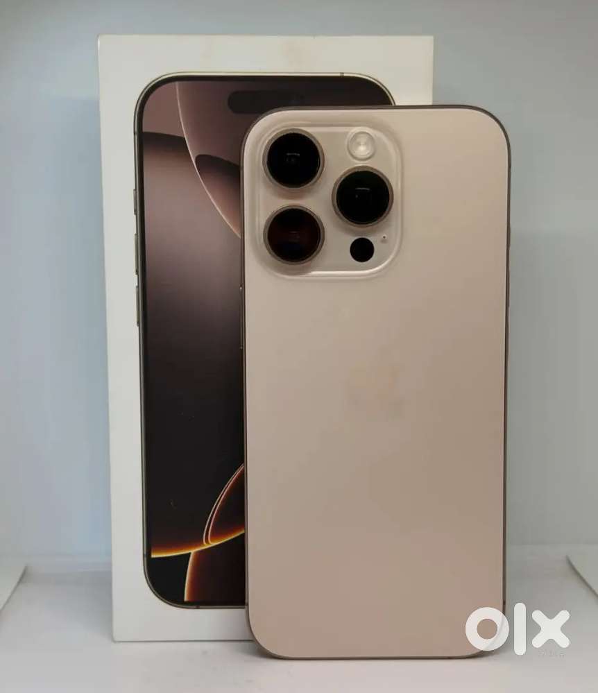 IPHONE 16 PRO MAX 256GB ROSE-GOLD COLOUR GOOD CONDITION WITH BILL& BOX