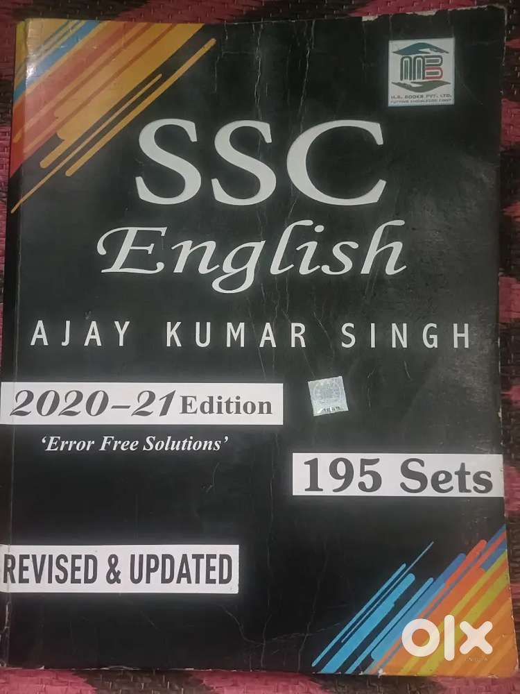 MB Book For SSC english PYQ practice