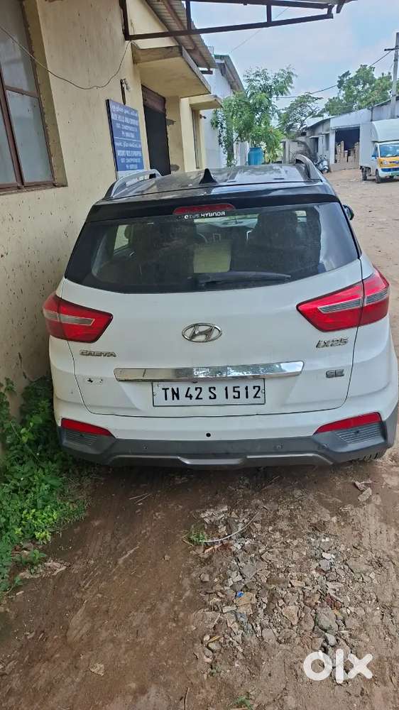 Hyundai Creta Sx Plus 1.6 Crdi Diesel 2017 | White Dual Tone