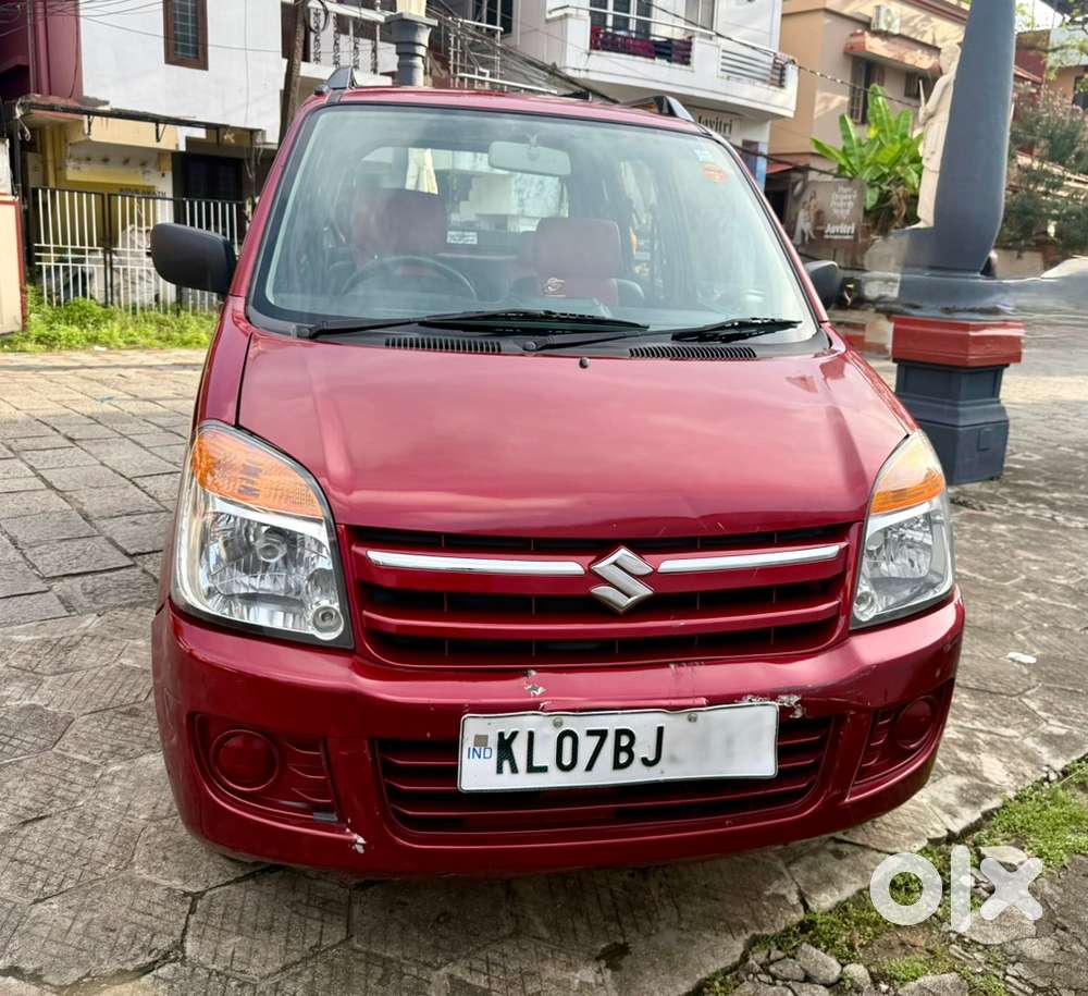 2008 Maruti Wagon R Lxi | 1st Owner | Only 50363 Km | Passion Red