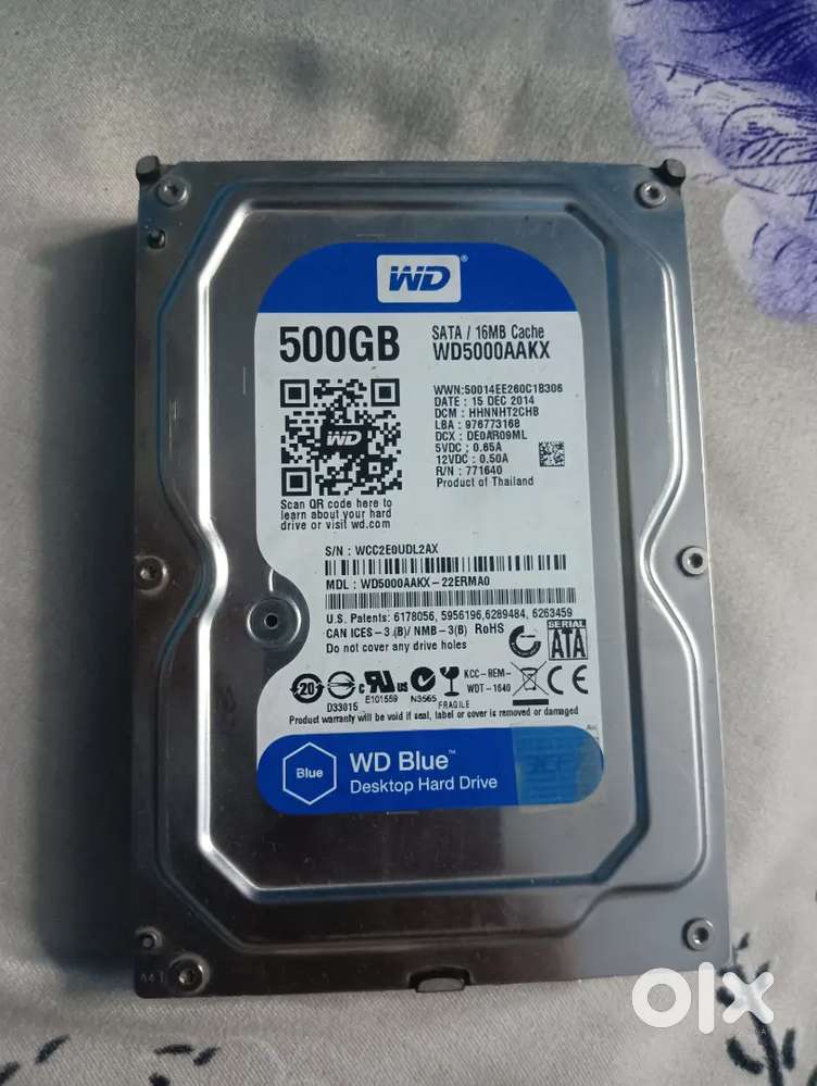 Hard disk (500GB) WD Blue