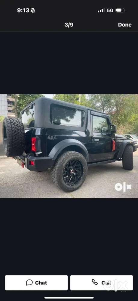 Muscular Mahindra Thar 2021 Petrol Well Maintained