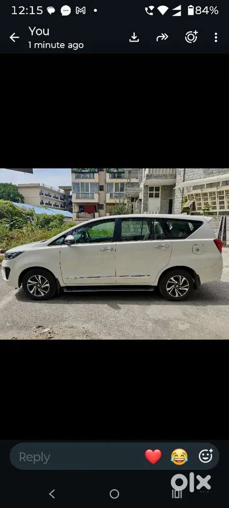 Toyota Innova Crysta 2022 with excellent condition