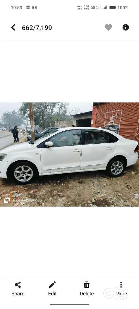 Volkswagen Vento 2015 Diesel 105000 Km Driven
