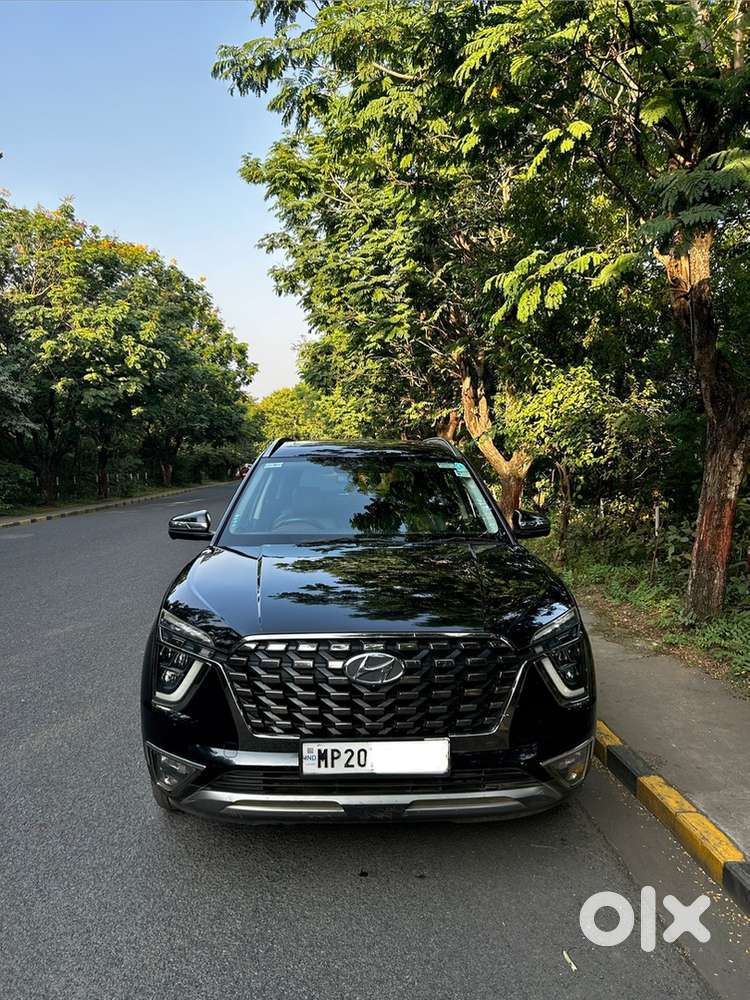 Hyundai Alcazar Platinum (o), 2023, Diesel-at, 7 Seater, Black