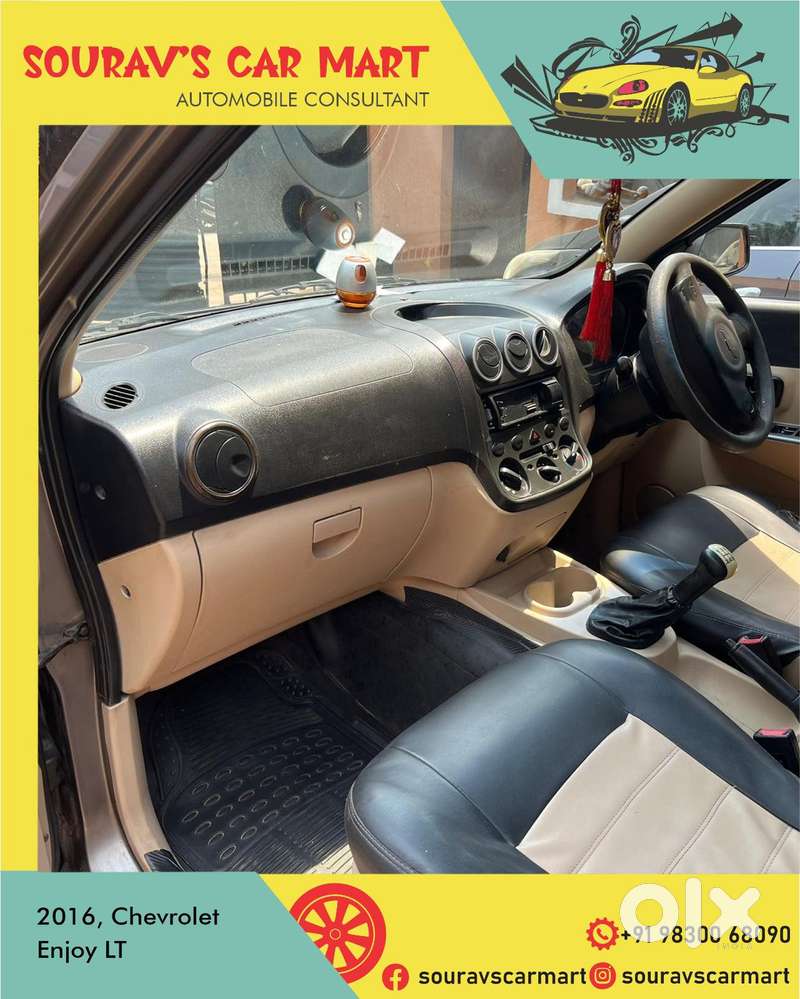 Chevrolet Enjoy 1.4 Ls 8-seater, 2016, Diesel