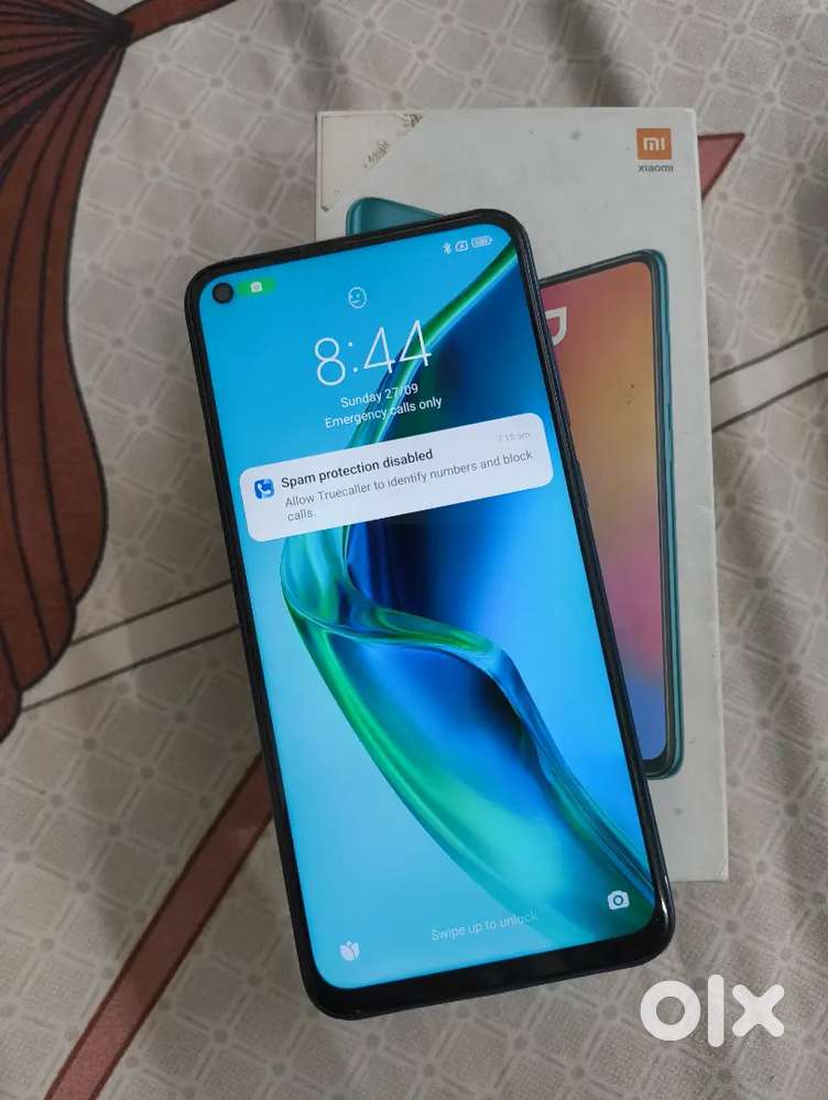 Redmi note 9 with charger