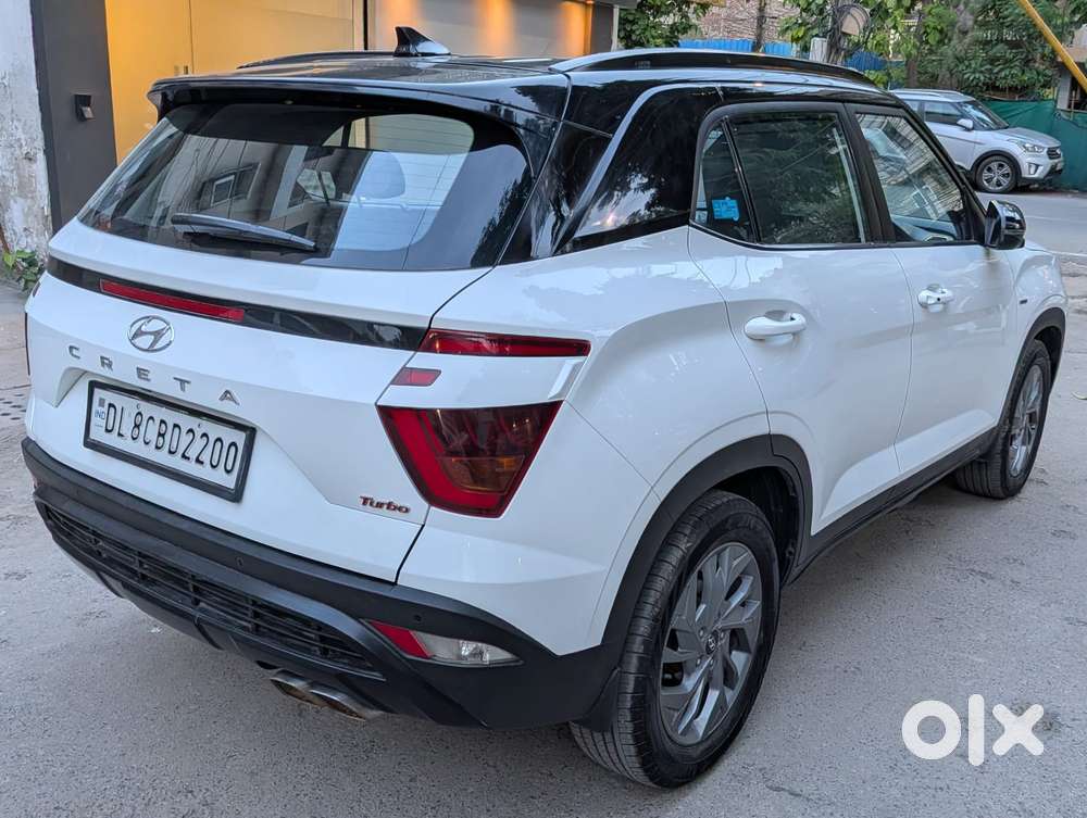 Hyundai Creta 1.4 Sx (o) Turbo Petrol Dct Dual Tone, 2022, Petrol