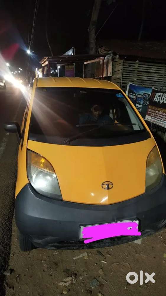 Low Mileage Tata Nano Cx (dec 2012) – Just 27,000 Km, Vibrant Orange!