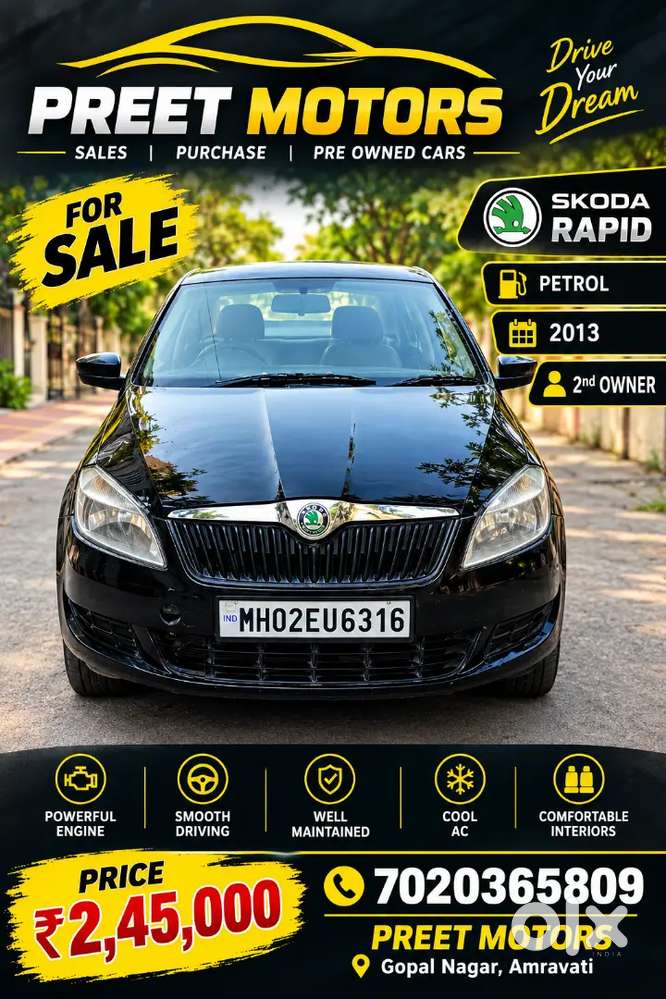 Skoda Rapid 1.2 Tsi 2013 Second