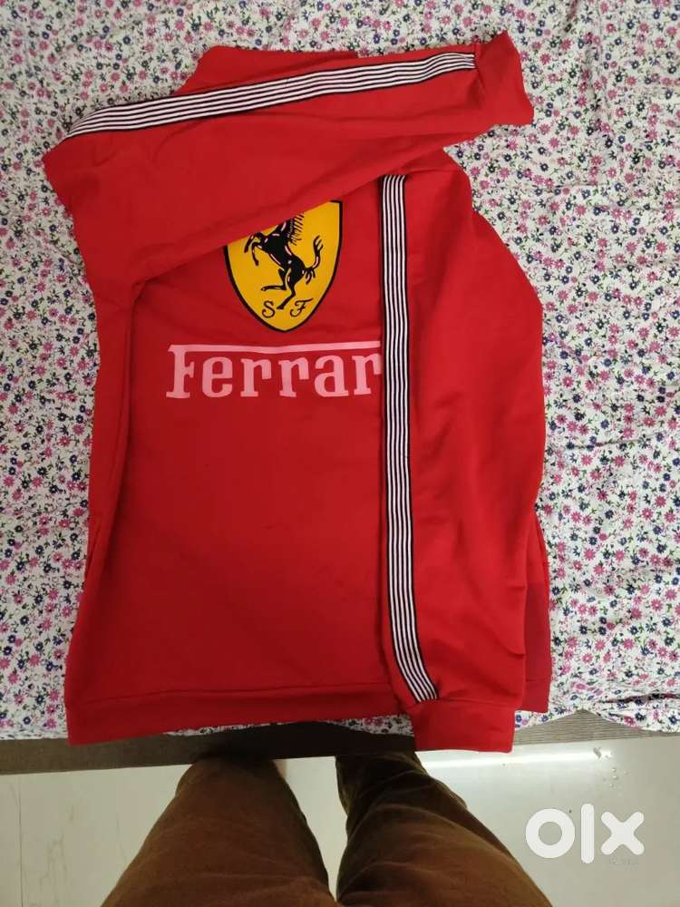 Ferrari sweatsuit hot sale