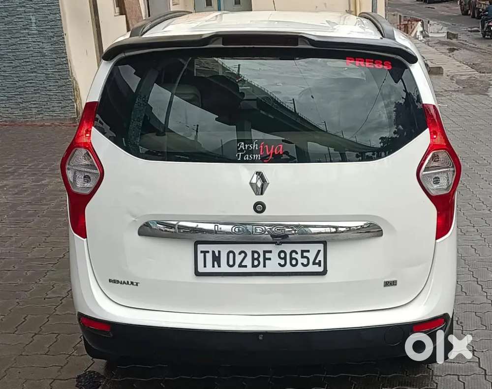 Renault Lodgy - Single Ownership - Diesel - Alloy Wheels - Pearl White