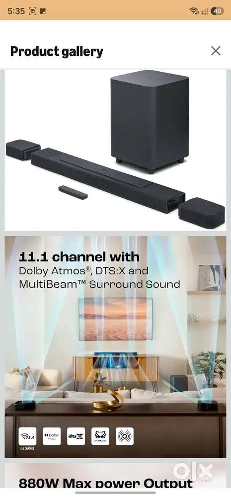Jbl 1000 pro