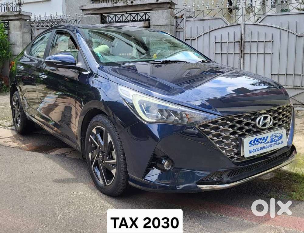 Hyundai Verna 1.5 Sx (o) Turbo Petrol Mt, 2020, Petrol
