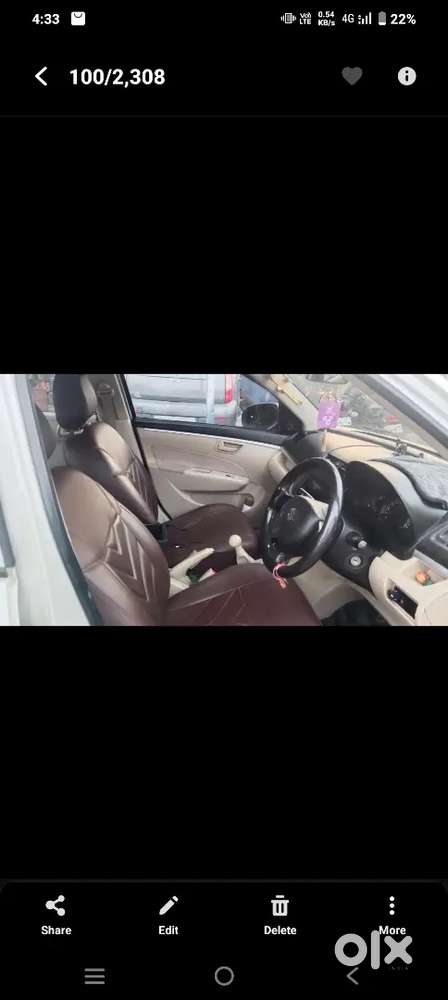 Maruti Suzuki Dzire 2022 Cng & Hybrids 75000 Km Driven