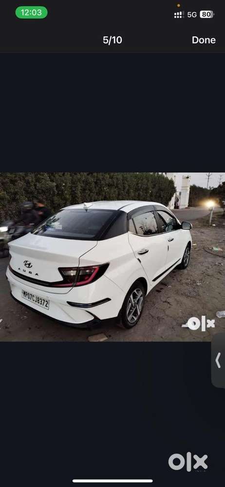Hyundai Aura 2022 Petrol Good Condition