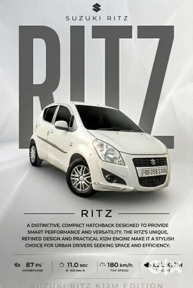 Maruti Suzuki Ritz 2013 Petrol Well Maintained