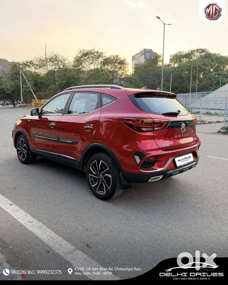 Mg Astor 1.3 Savvy Turbo At S Red, 2022, Petrol