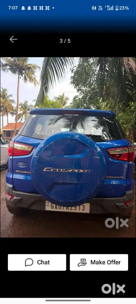 Ford Ecosport 1.0 2014 Km Driven