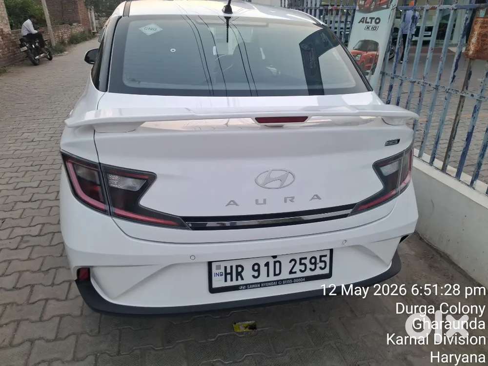 Hyundai Aura 2025 Cng & Hybrids New Candisan 10 2025 Model