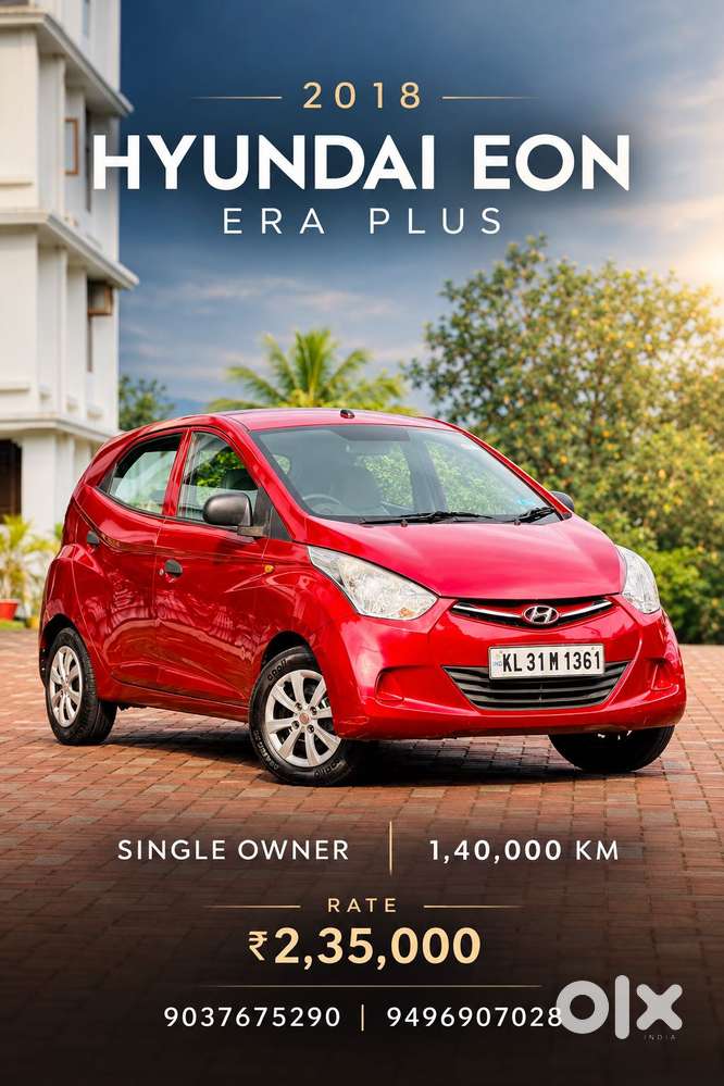 Hyundai Eon 1.0 Era Plus, 2018, Petrol