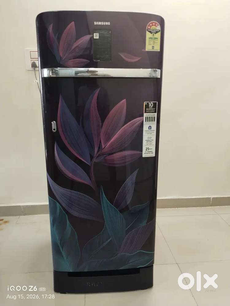 Samsung single door fridge -225 liters 4 star