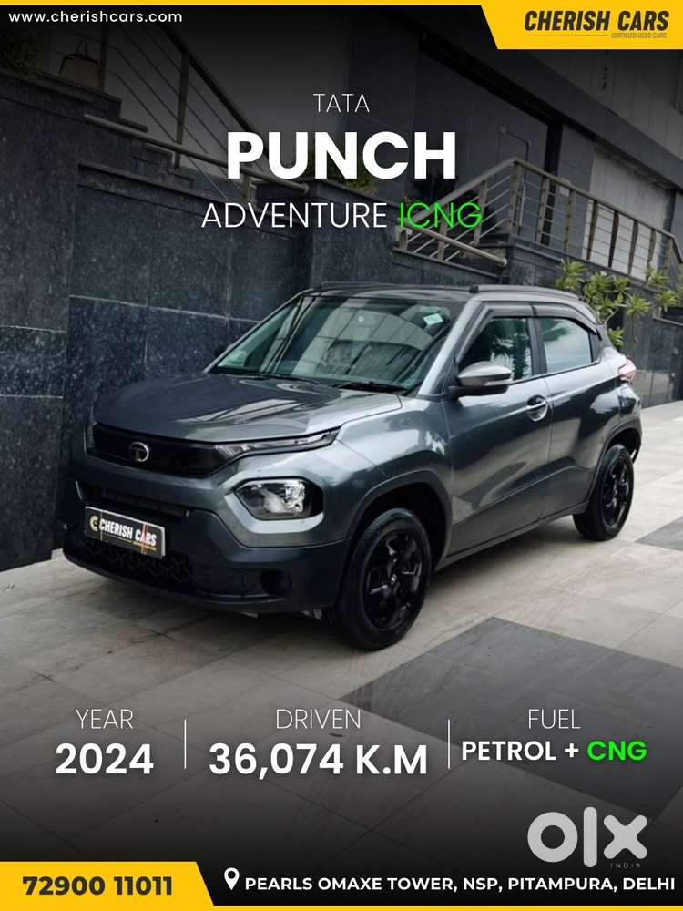 Tata Punch Adventure Icng, 2024, Cng & Hybrids