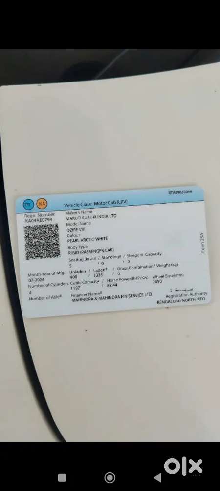 Maruti Suzuki Dzire 2024