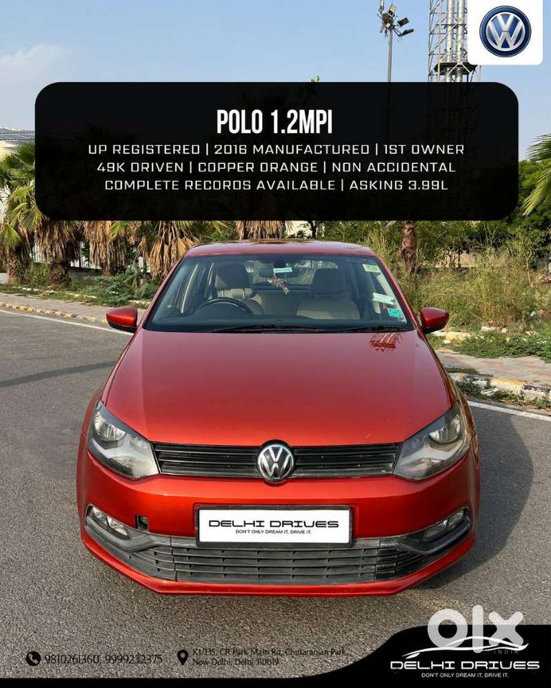 Volkswagen Polo 1.2 Mpi Comfortline, 2017, Petrol