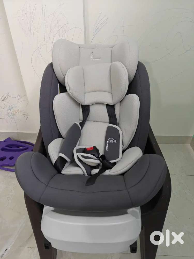 R for Rabbit Jack N Jill Grand ISOFIX Rotatable Baby Car Seat (Grey)