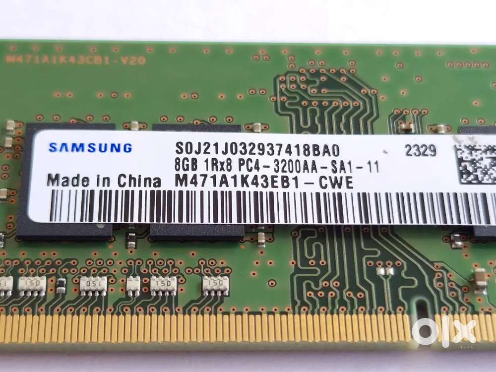 Original Samsung DDR4 RAM x2 3200 Mhz PC4(Perfect Working Condition)