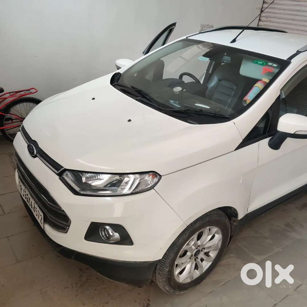 Ecosport Diesel Ford Suv Car Manual White Colour