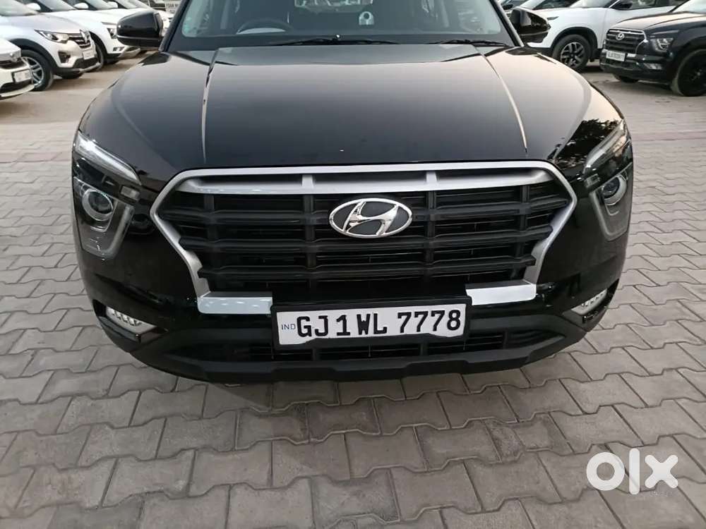 Hyundai Creta Cng 2023 Black 21000 Km Used