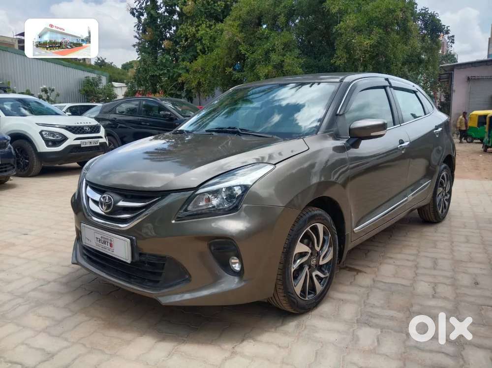Toyota Glanza V Cvt, 2021, Petrol