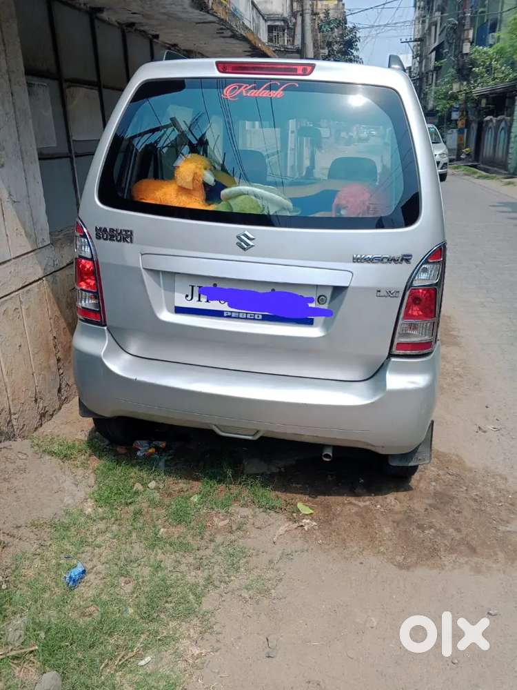 Wagon R Silver Colour Car In Good Condition