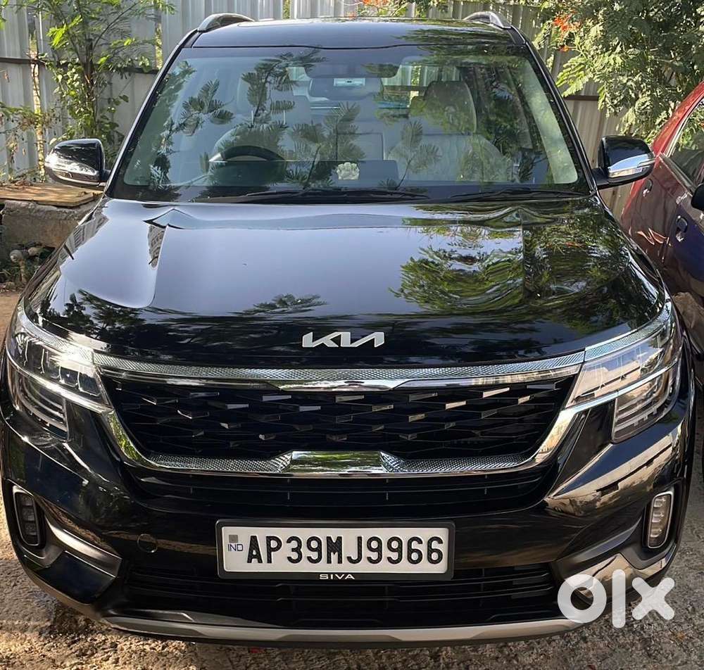 Kia Seltos Htx Diesel Manual - Black 33000 Km