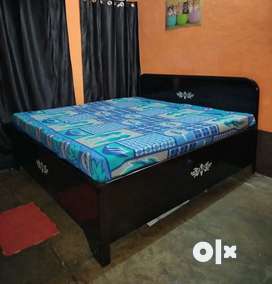 Olx double bed with deals box near me