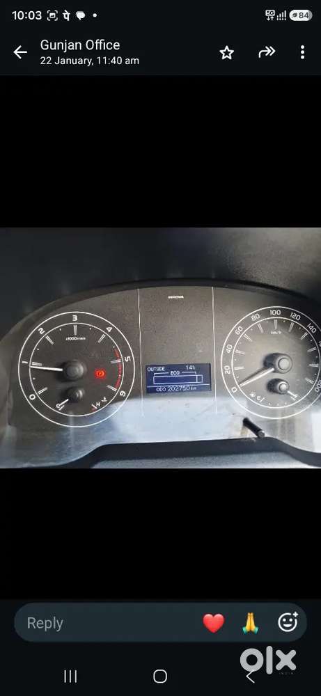 Toyota Innova Crysta 2018 Diesel