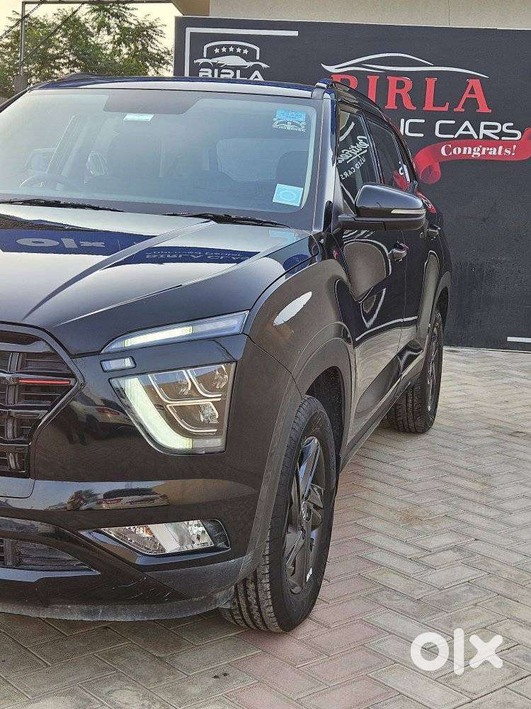 Hyundai Creta 1.5 S Plus Knight Petrol Dual Tone, 2023, Petrol
